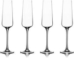 Crystal Champagne Glasses (16 Count Case Pack)