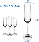 Crystal Champagne Glass Sample (Limit One Glass)