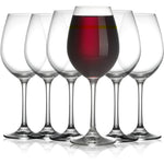 Stemmed Wine Glasses (6 Pack)
