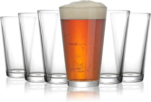 Beer Pint Glasses (6 Pack)