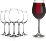 Stemmed Wine Glasses (6 Pack)