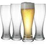 Pilsners and Hefeweizens Glasses (4 Pack)