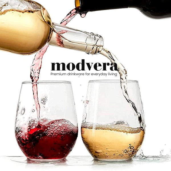 Stemless Wine Glasses (6 Pack) – Modvera