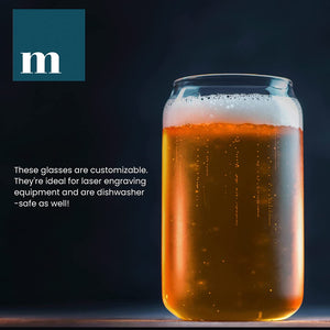 Can Shaped Beer Glass Sample (Limit One Glass)