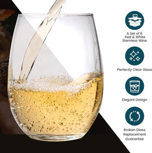 Stemless Wine Glass Sample (Limit One Glass)