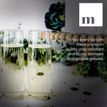 Stemless Champagne Glasses (6 Pack)